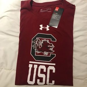 under armor USC gamecocks t shirt